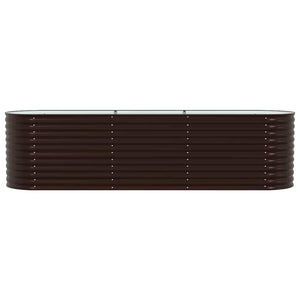 Ανεβασμένο Κρεβάτι Καφέ 320 x 80 x 81 cm Ατσάλι - Pakobazaar