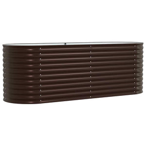 Ανεβασμένο Κρεβάτι Καφέ 240 x 80 x 81 cm Ατσάλι - Pakobazaar