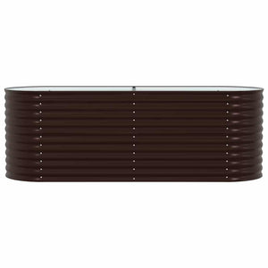 Ανεβασμένο Κρεβάτι Καφέ 240 x 80 x 81 cm Ατσάλι - Pakobazaar