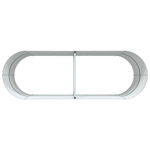 Ανεβασμένο Κρεβάτι Καφέ 240 x 80 x 81 cm Ατσάλι - Pakobazaar