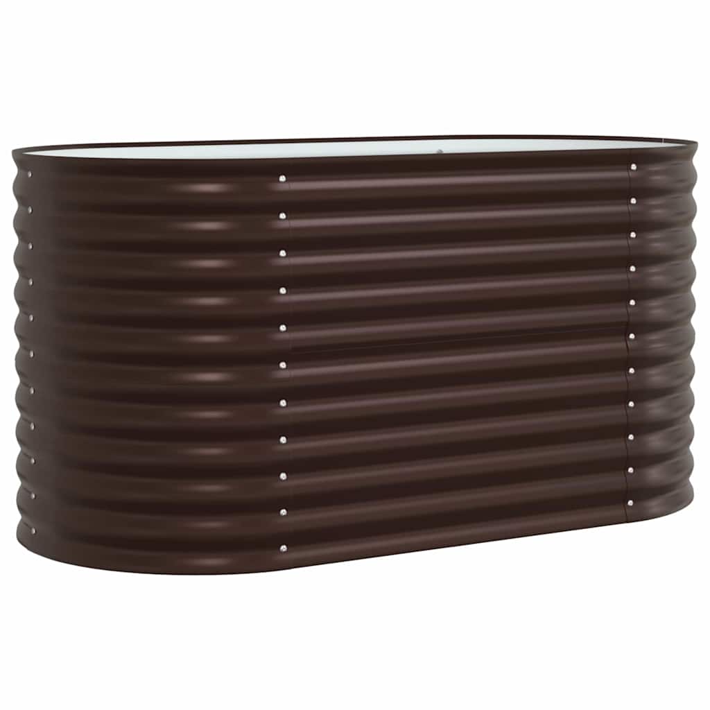 Ανεβασμένο Κρεβάτι Καφέ 160 x 80 x 81 cm Ατσάλι - Pakobazaar