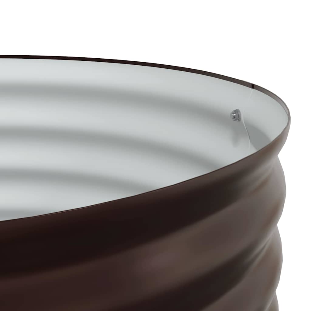 Ανεβασμένο Κρεβάτι Καφέ 80 x 80 x 81 cm Ατσάλι - Pakobazaar