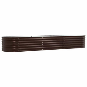 Ανεβασμένο Κρεβάτι Καφέ 320 x 80 x 44 cm Ατσάλι - Pakobazaar