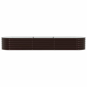 Ανεβασμένο Κρεβάτι Καφέ 320 x 80 x 44 cm Ατσάλι - Pakobazaar