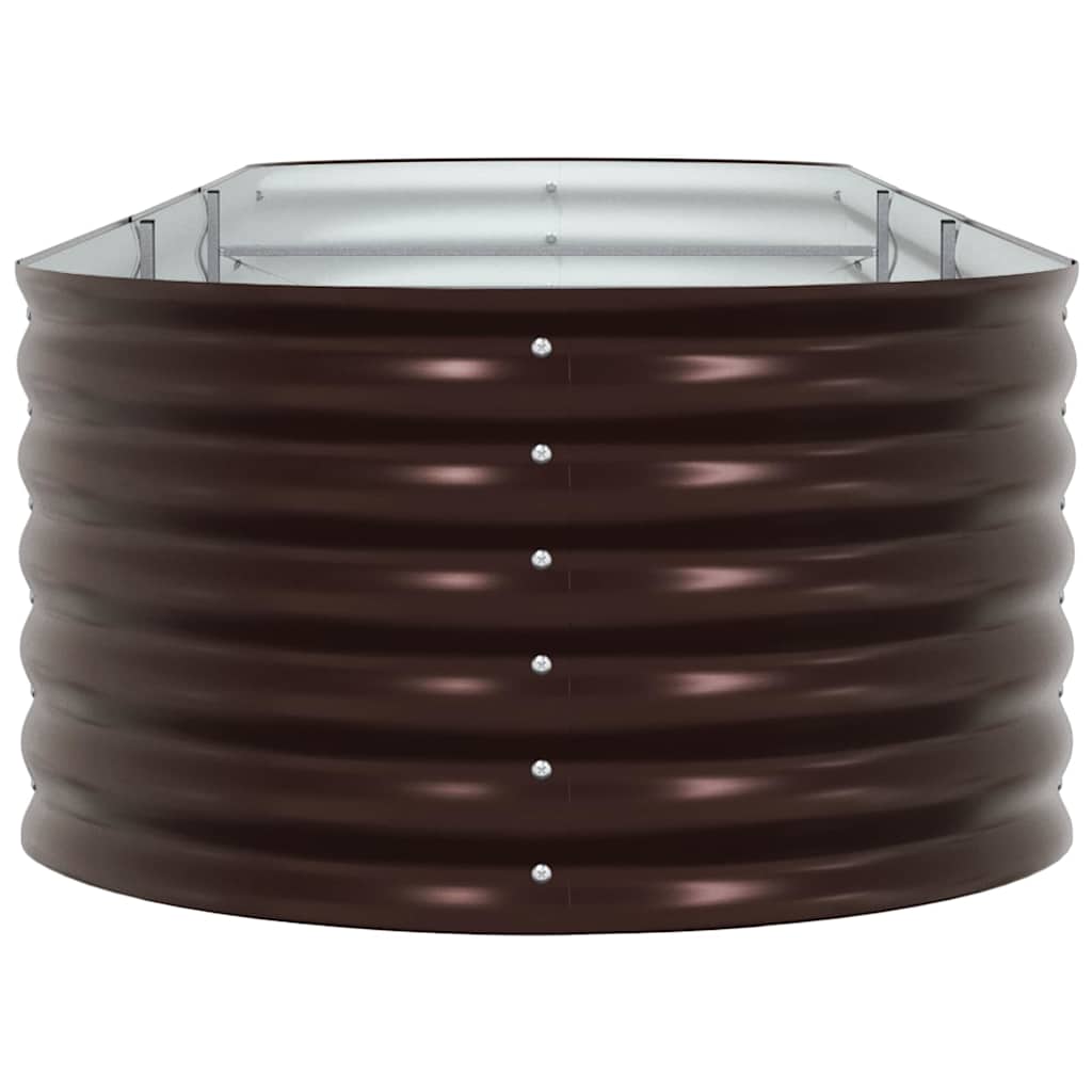 Ανεβασμένο Κρεβάτι Καφέ 320 x 80 x 44 cm Ατσάλι - Pakobazaar