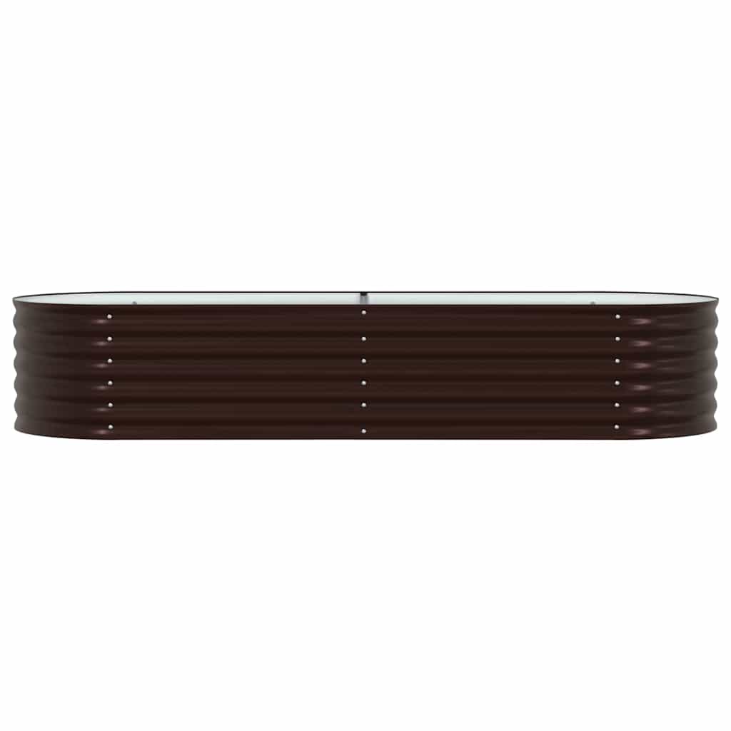 Ανεβασμένο Κρεβάτι Καφέ 240 x 80 x 44 cm Ατσάλι - Pakobazaar