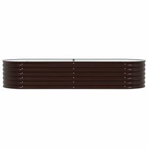 Ανεβασμένο Κρεβάτι Καφέ 240 x 80 x 44 cm Ατσάλι - Pakobazaar
