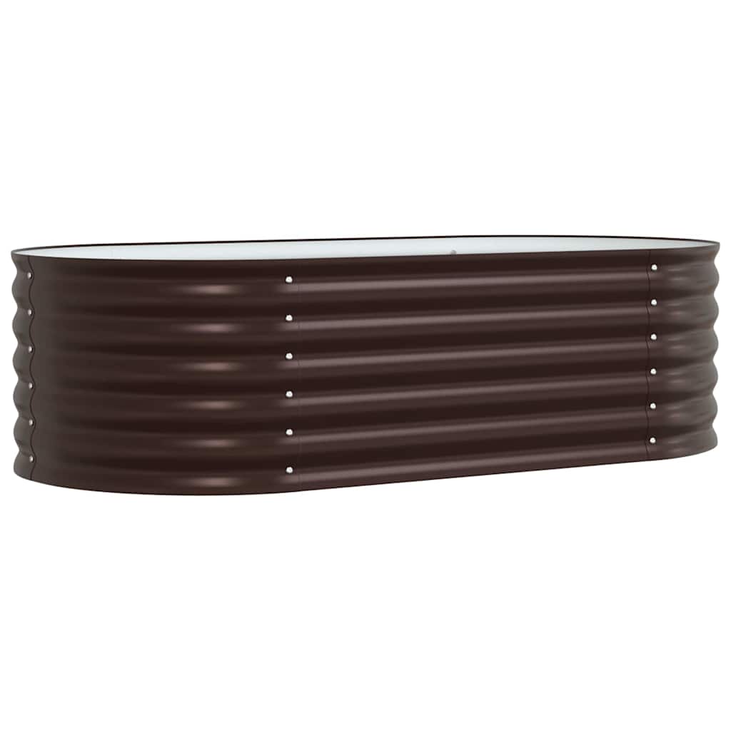 Ανεβασμένο Κρεβάτι Καφέ 160 x 80 x 44 cm Ατσάλι - Pakobazaar