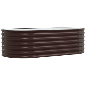 Ανεβασμένο Κρεβάτι Καφέ 160 x 80 x 44 cm Ατσάλι - Pakobazaar