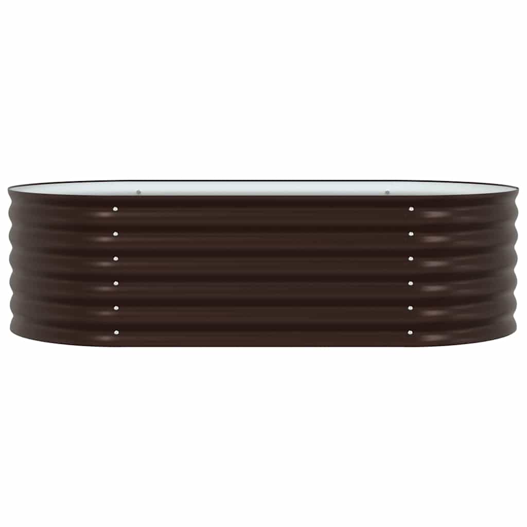 Ανεβασμένο Κρεβάτι Καφέ 160 x 80 x 44 cm Ατσάλι - Pakobazaar