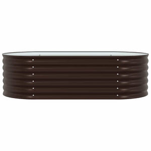 Ανεβασμένο Κρεβάτι Καφέ 160 x 80 x 44 cm Ατσάλι - Pakobazaar