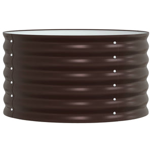 Ανεβασμένο Κρεβάτι Καφέ 80 x 80 x 44 cm Ατσάλι - Pakobazaar