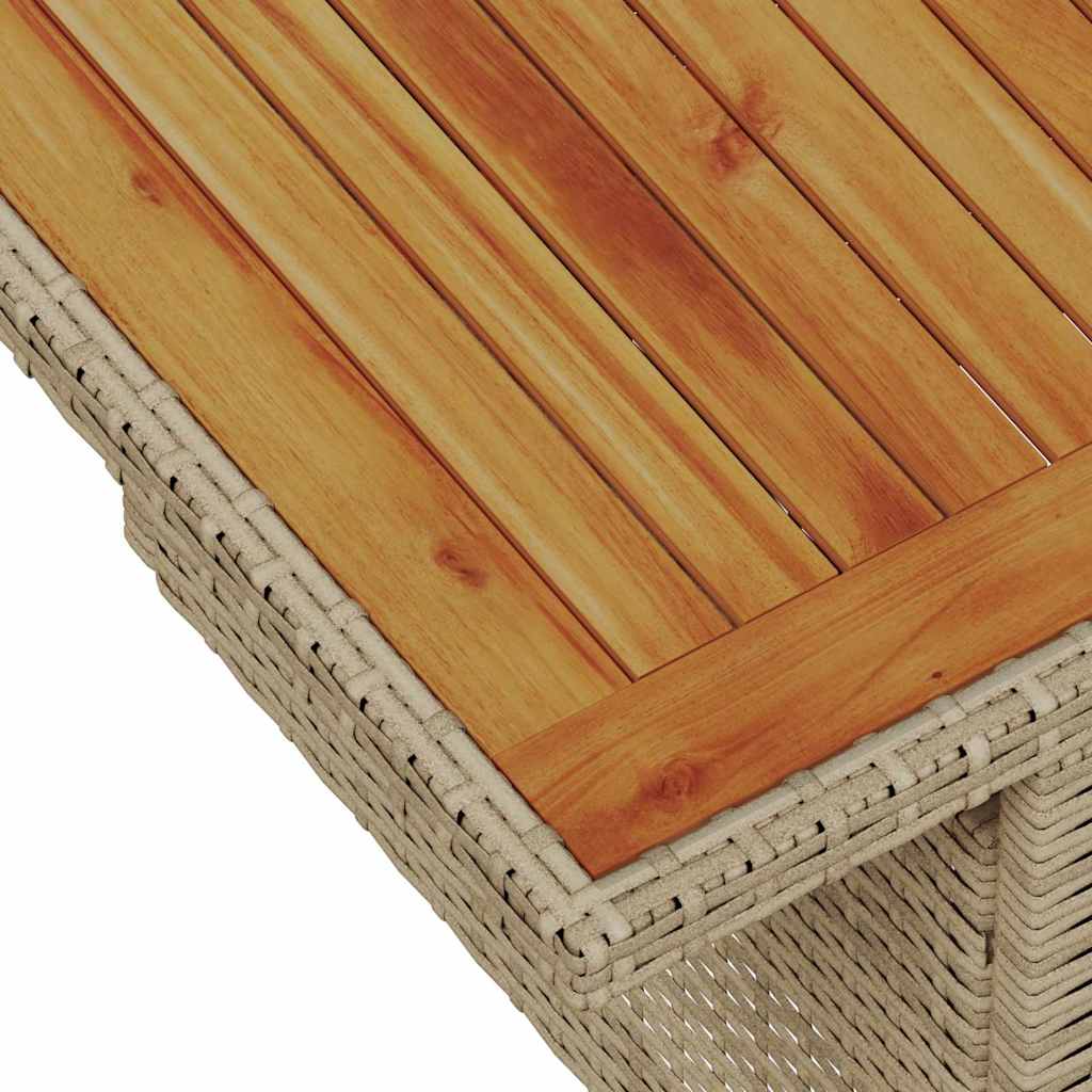 Σετ Καναπέ Κήπου με μαξιλάρι 11 pcs μπεζ και κρεμ