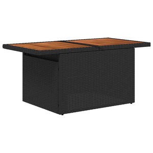 Σέτ φαγητού για κήπο με μαξιλάρι 9 pcs Μαύρο και Καφέ - Pakobazaar