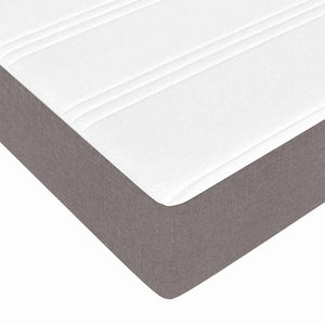Σκελετός Κρεβατιού Taupe 90 x 190 cm ύφασμα