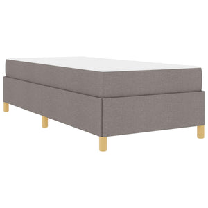 Σκελετός Κρεβατιού Taupe 90 x 190 cm ύφασμα