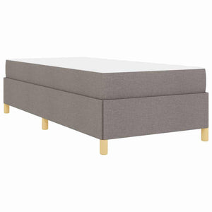 Σκελετός Κρεβατιού Taupe 90 x 190 cm ύφασμα