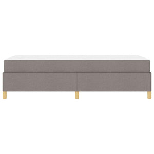 Σκελετός Κρεβατιού Taupe 90 x 190 cm ύφασμα