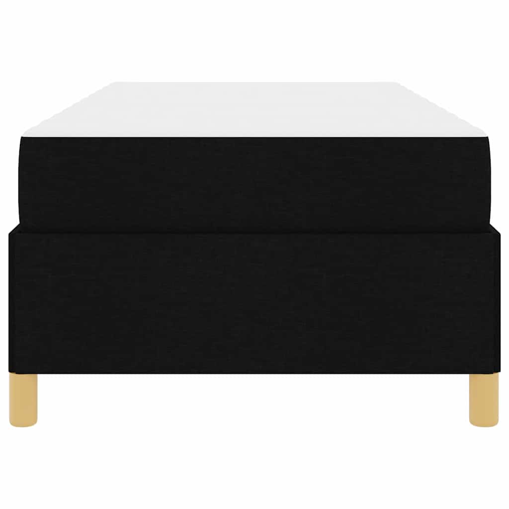 Σκελετός Κρεβατιού με στρώμα Μαύρο 100 x 200 cm ύφασμα - Pakobazaar