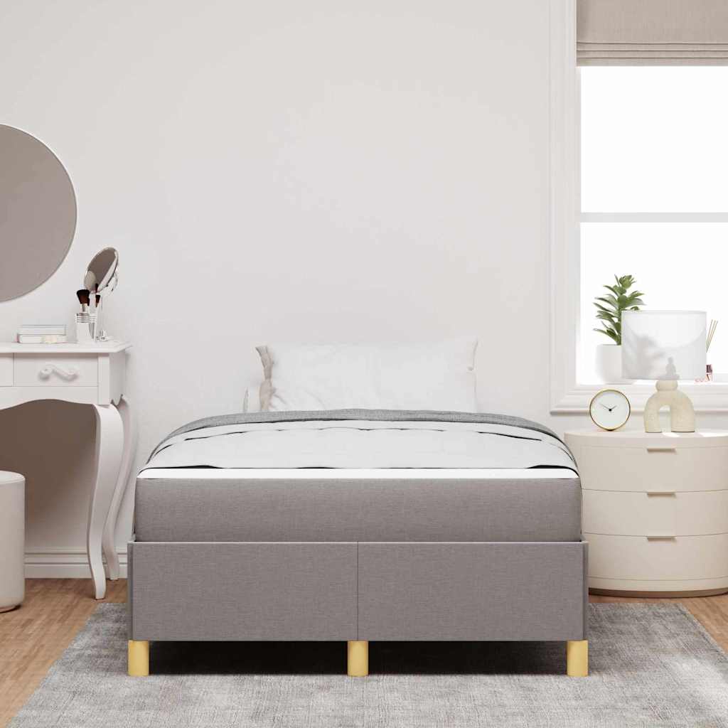 Σκελετός Κρεβατιού με στρώμα Taupe 120 x 190 cm ύφασμα