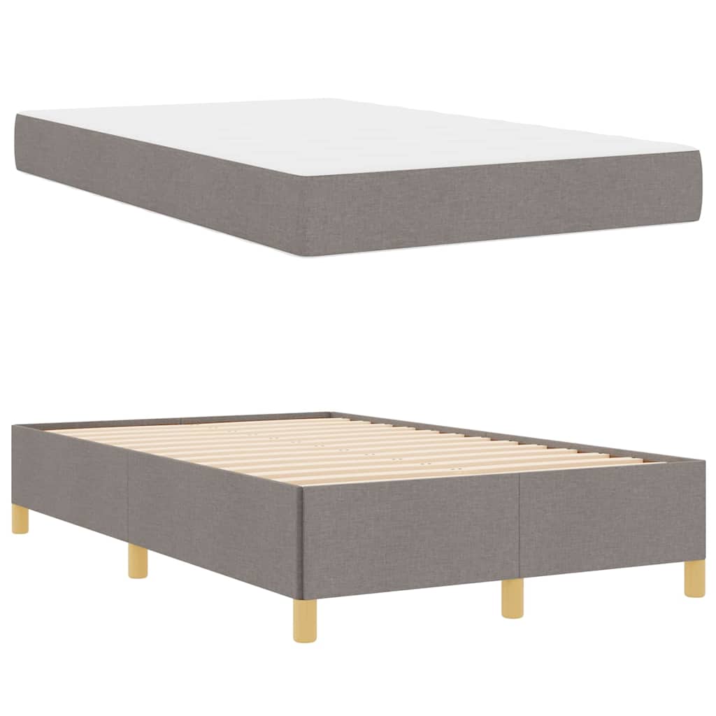 Σκελετός Κρεβατιού με στρώμα Taupe 120 x 190 cm ύφασμα