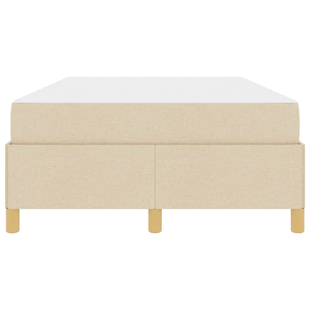 Σκελετός Κρεβατιού με στρώμα Κρεμ 120 x 200 cm ύφασμα