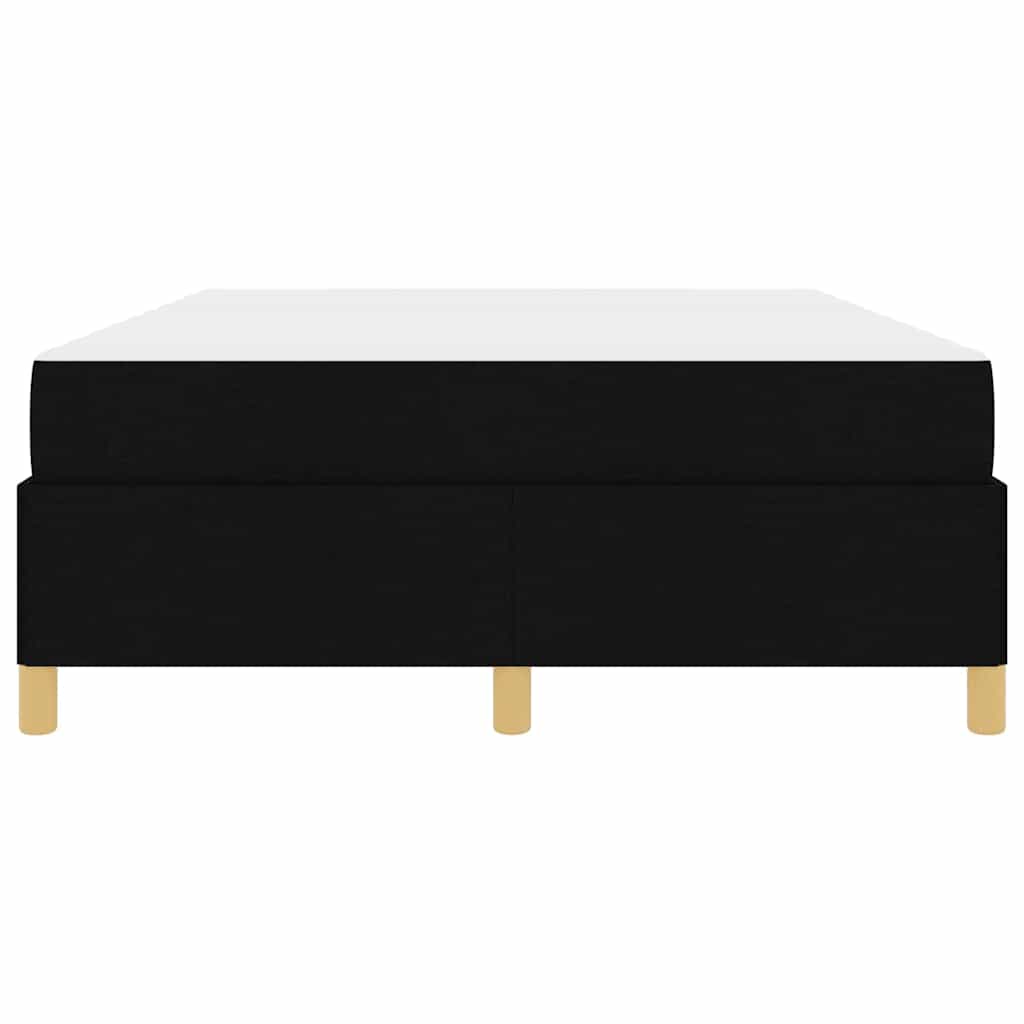 Σκελετός Κρεβατιού με στρώμα Μαύρο 140 x 190 cm ύφασμα - Pakobazaar