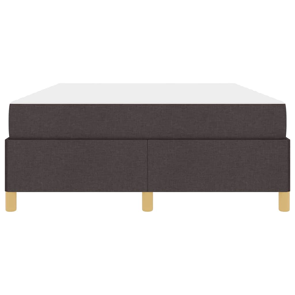Σκελετός Κρεβατιού με στρώμα Σκούρο Καφέ 140 x 200 cm ύφασμα - Pakobazaar
