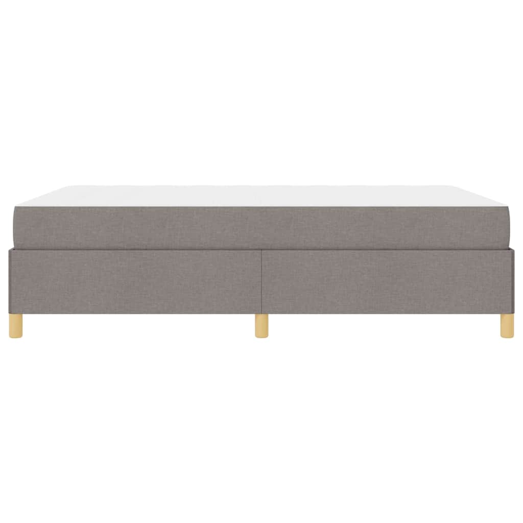 Σκελετός Κρεβατιού με στρώμα Taupe 160 x 200 cm ύφασμα - Pakobazaar