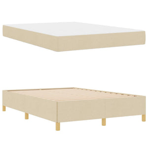Σκελετός Κρεβατιού Κρεμ 160 x 200 cm ύφασμα