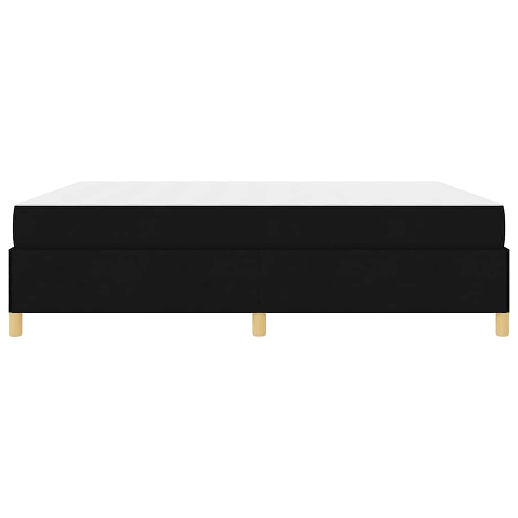 Σκελετός Κρεβατιού με στρώμα Μαύρο 180 x 200 cm ύφασμα - Pakobazaar