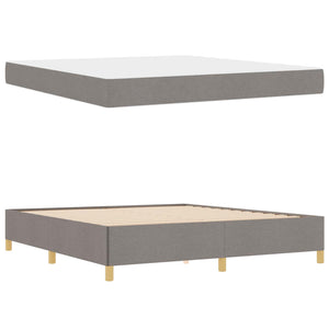 Σκελετός Κρεβατιού με στρώμα Taupe 180 x 200 cm ύφασμα - Pakobazaar
