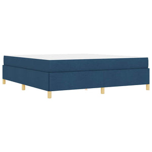 Σκελετός Κρεβατιού με στρώμα Μπλε 180 x 200 cm ύφασμα - Pakobazaar