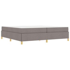 Σκελετός Κρεβατιού Taupe 200 x 200 cm ύφασμα