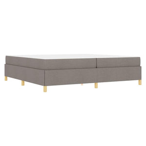 Σκελετός Κρεβατιού Taupe 200 x 200 cm ύφασμα