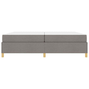 Σκελετός Κρεβατιού Taupe 200 x 200 cm ύφασμα