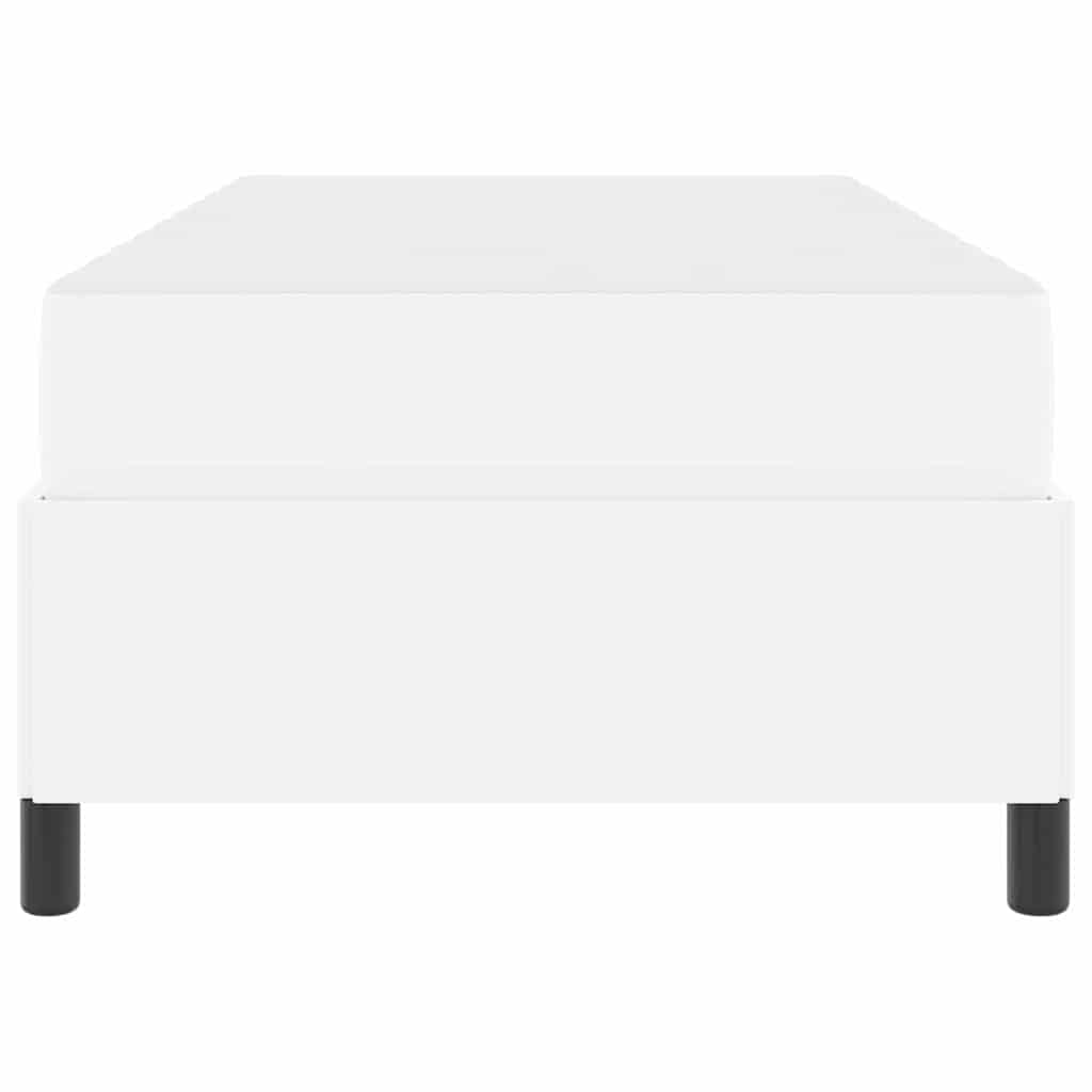 Σκελετός Κρεβατιού με στρώμα Λευκό 80 x 200 cm ύφασμα