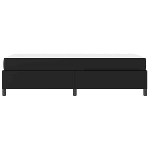 Σκελετός Κρεβατιού με στρώμα Μαύρο 90 x 190 cm ύφασμα