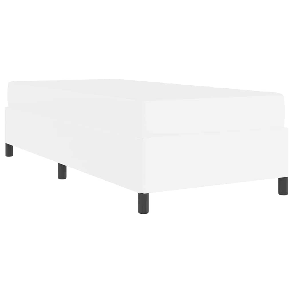 Σκελετός Κρεβατιού με στρώμα Λευκό 90 x 190 cm ύφασμα - Pakobazaar