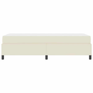 Σκελετός Κρεβατιού με στρώμα Κρεμ 90 x 190 cm ύφασμα - Pakobazaar