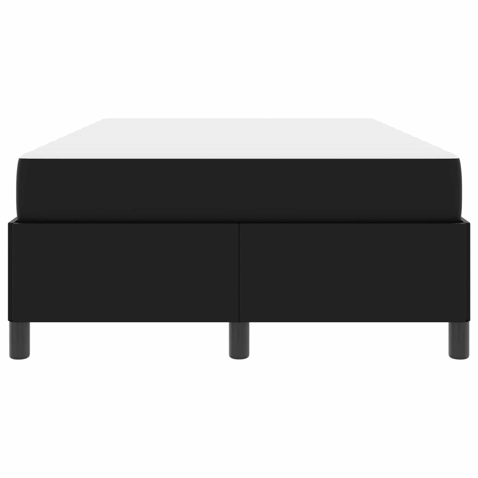 Σκελετός Κρεβατιού με στρώμα Μαύρο 120 x 190 cm ύφασμα