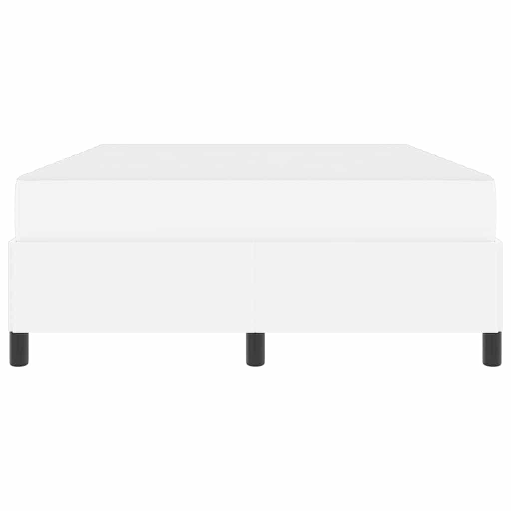 Σκελετός Κρεβατιού με στρώμα Λευκό 140 x 190 cm ύφασμα