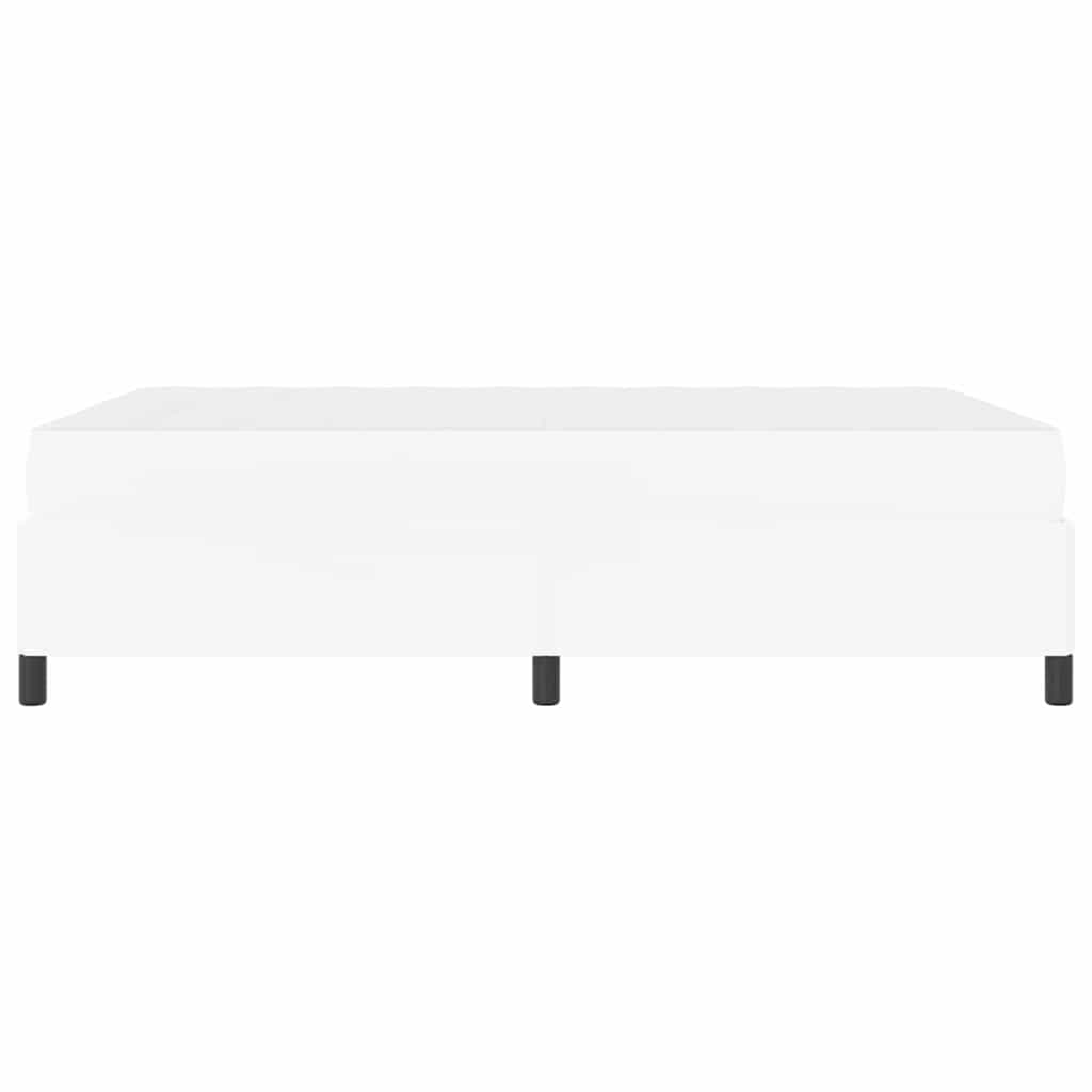 Σκελετός Κρεβατιού με στρώμα Λευκό 140 x 190 cm ύφασμα