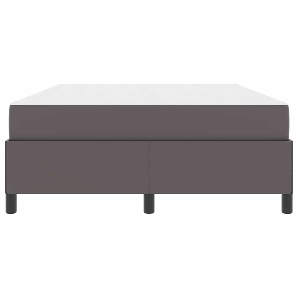 Σκελετός Κρεβατιού με στρώμα Γκρι 140 x 190 cm ύφασμα