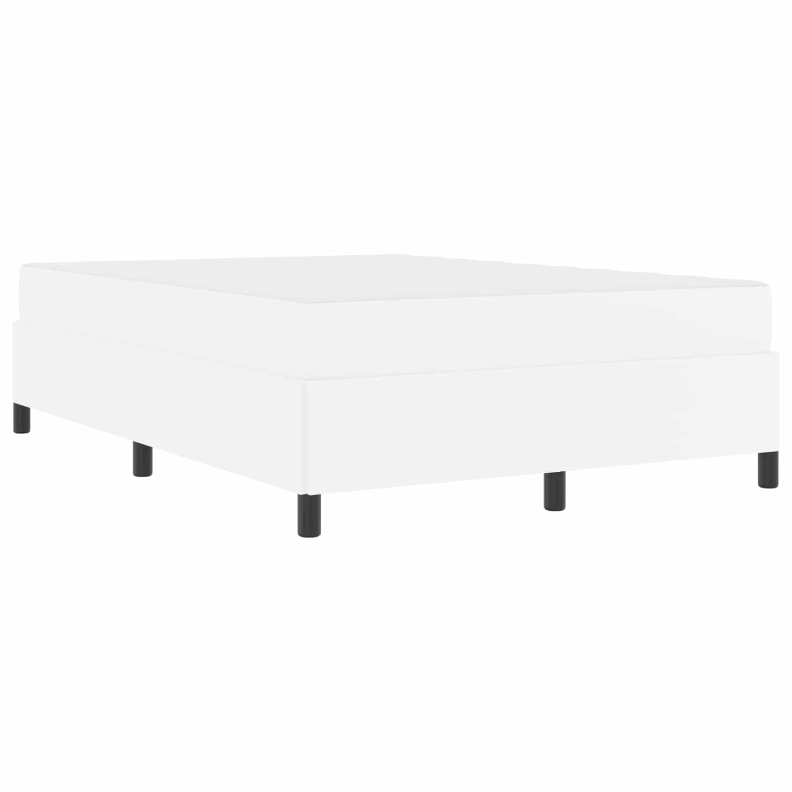 Σκελετός Κρεβατιού με στρώμα Λευκό 160 x 200 cm ύφασμα - Pakobazaar