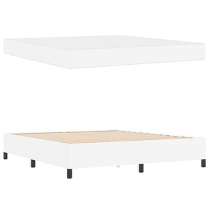 Σκελετός Κρεβατιού με στρώμα Λευκό 180 x 200 cm ύφασμα - Pakobazaar