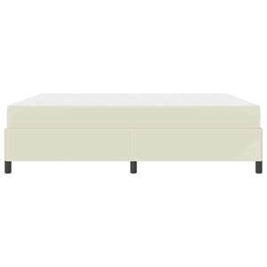 Σκελετός Κρεβατιού με στρώμα Κρεμ 180 x 200 cm ύφασμα - Pakobazaar