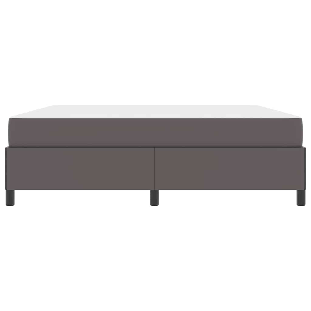 Σκελετός Κρεβατιού με στρώμα Γκρι 180 x 200 cm ύφασμα - Pakobazaar