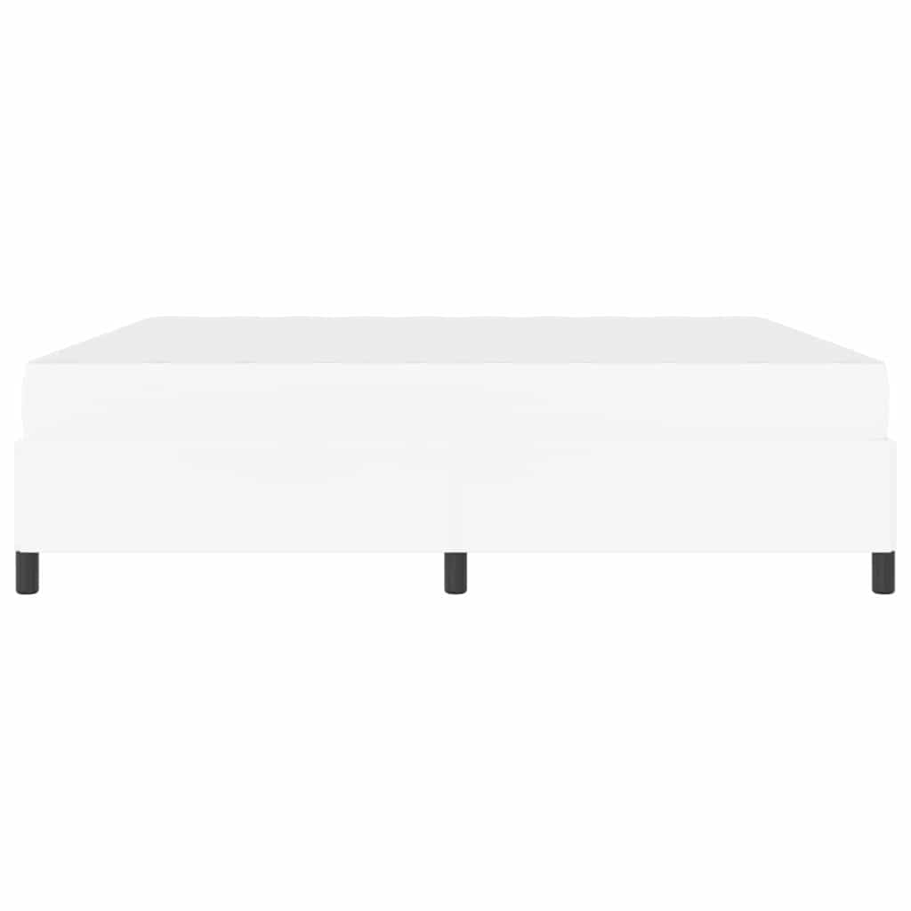 Σκελετός Κρεβατιού με στρώμα Λευκό 200 x 200 cm ύφασμα - Pakobazaar