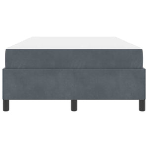 Σκελετός Κρεβατιού Σκούρο Γκρι 120 x 190 cm ύφασμα